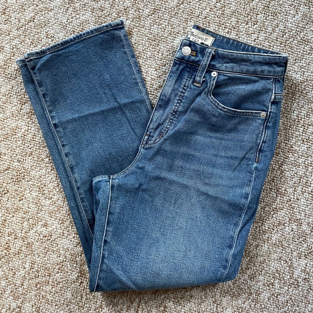 Madewell Slim Demi-Boot Jeans, size 27